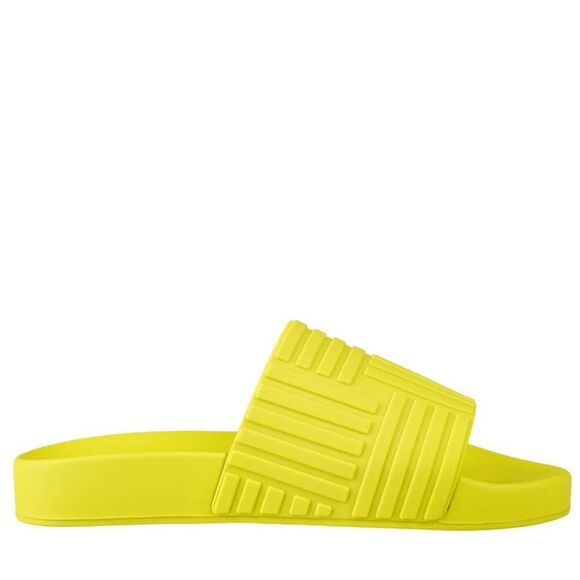 Bottega Veneta Rubber Flat Slide Sandals Size 39 - Picture 1 of 9